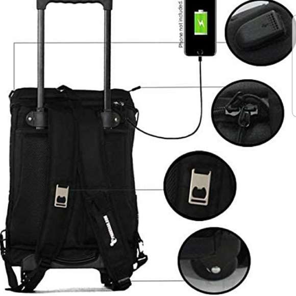 Cooler Backpack With Wheels - Picture 2 of 16
